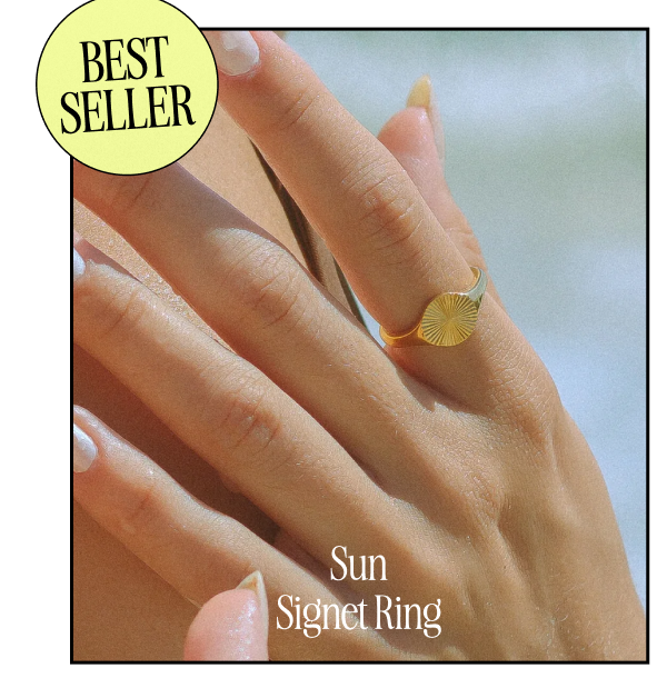 Sun Signet Ring (5% OFF)